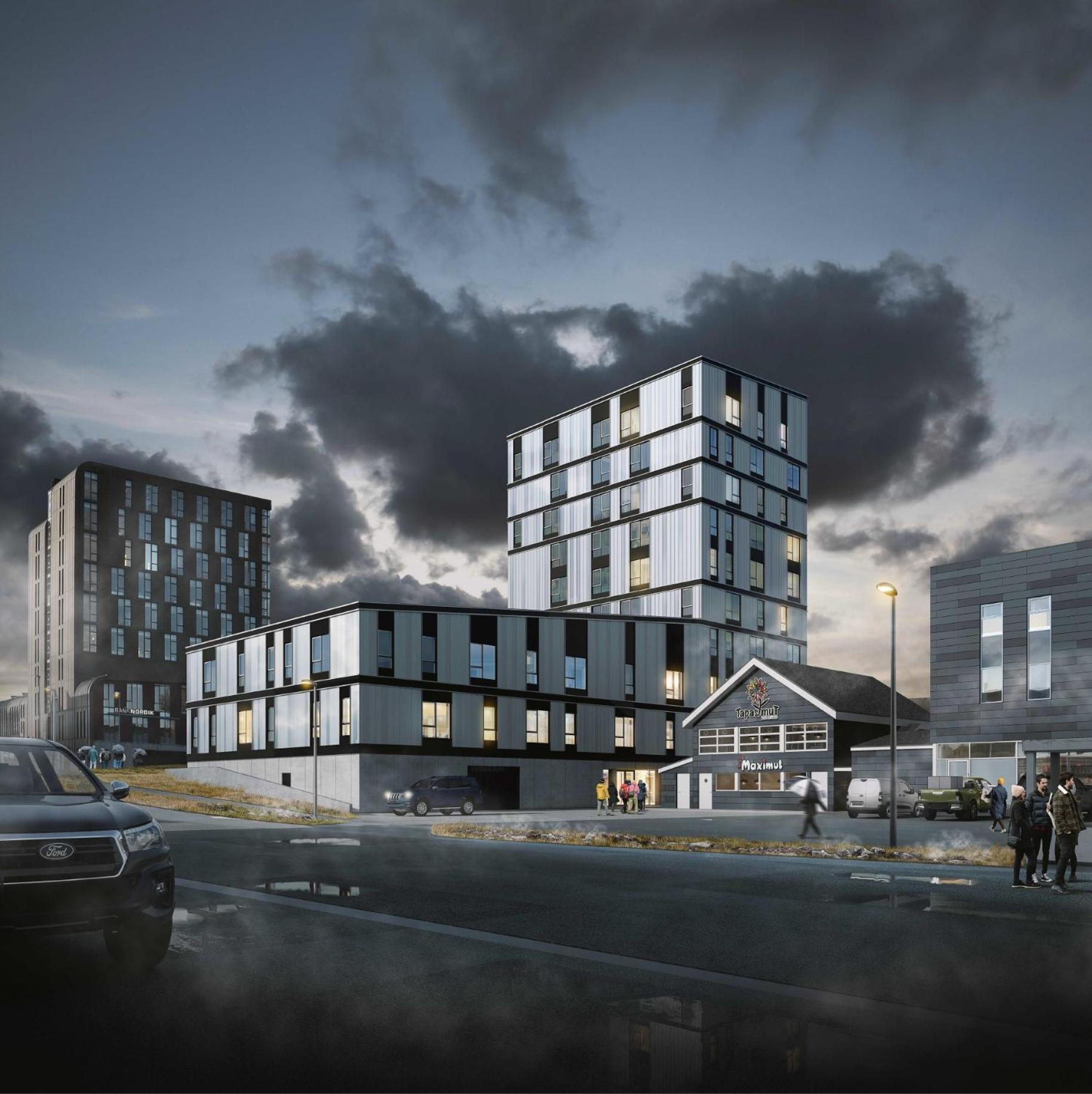 Hotel Aurora Apartments Nuuk Exterior photo